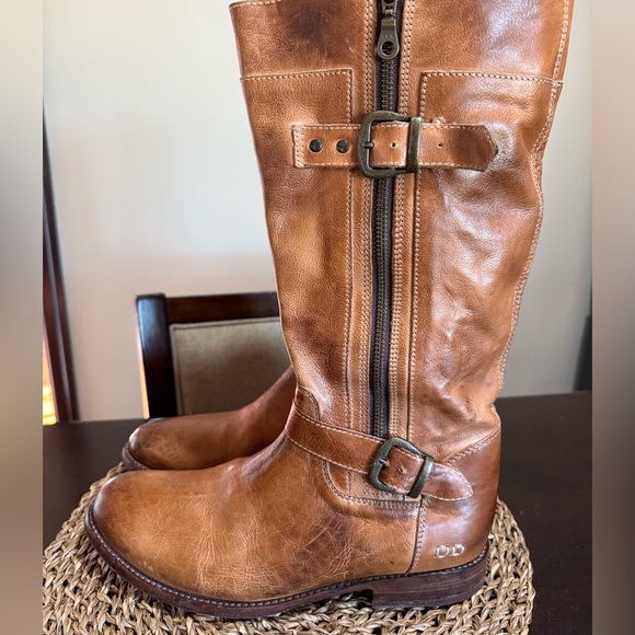 Bed Stu Cobbler series Gogo Lug strap Rustic Tan size 11 - Picture 4 of 7